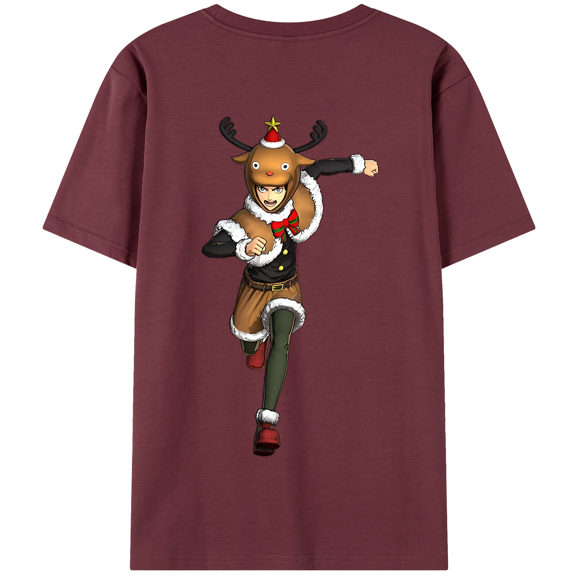 （画像用） 進撃の巨人 エレン･イェーガー Attack on Titan Eren Jäger 綿100％半袖Tシャツ（背面プリント）